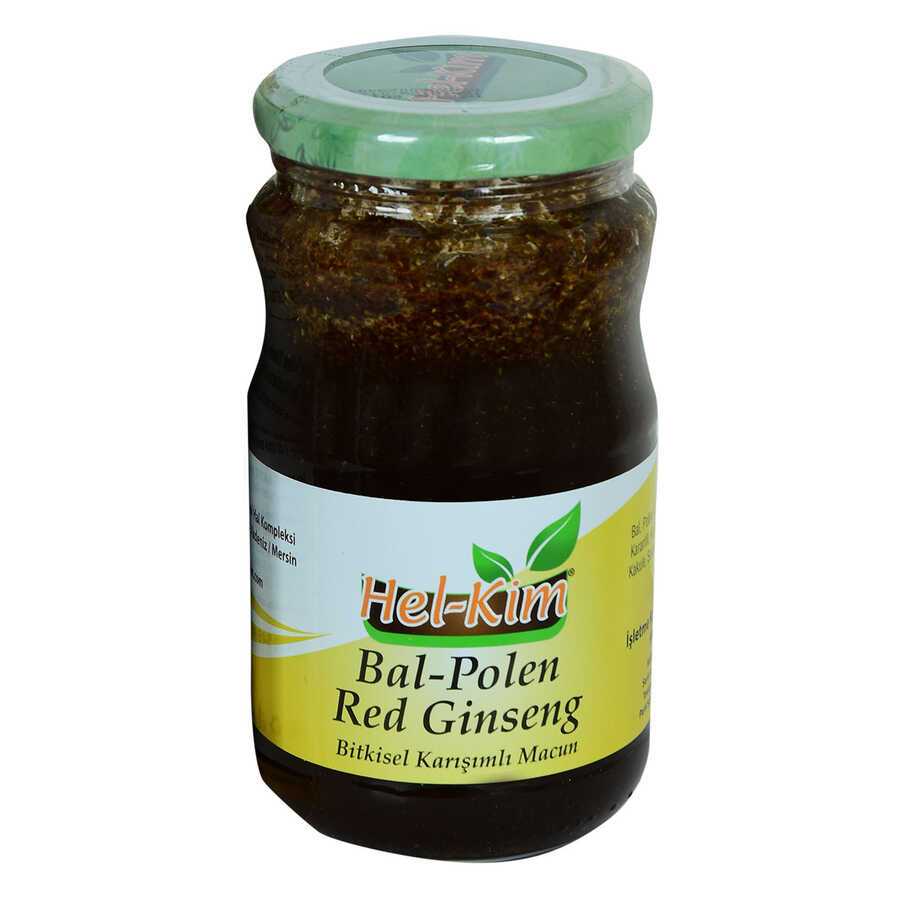 CLZ214 Bal Polen Red Ginsengli Bitkisel Karışımlı Macunnu 450 Gr