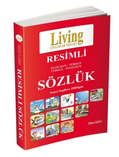 Living Resimli İngilizce-Türkçe Türkçe-İngilizce Sözlük  (4022)