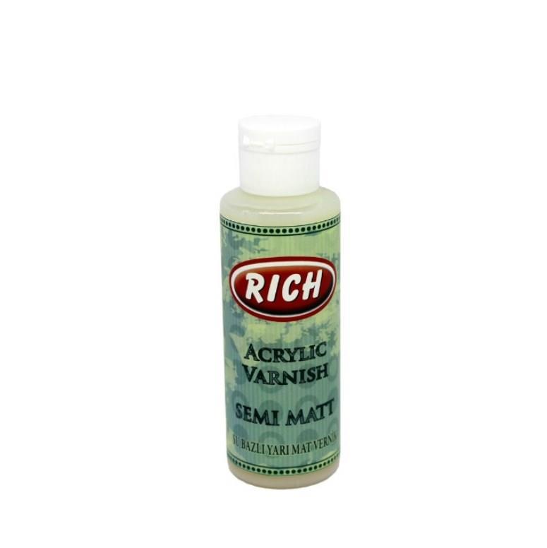 CLZ202 Rich Su Bazlı Yarı Mat Vernik 120 ml