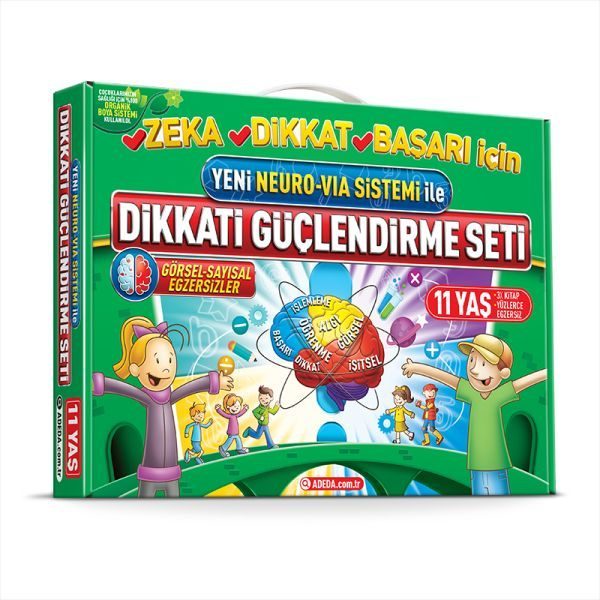 Dikkati Güçlendirme Seti - 5. Sınıf – 11 Yaş-Neuro-Via  (4022)