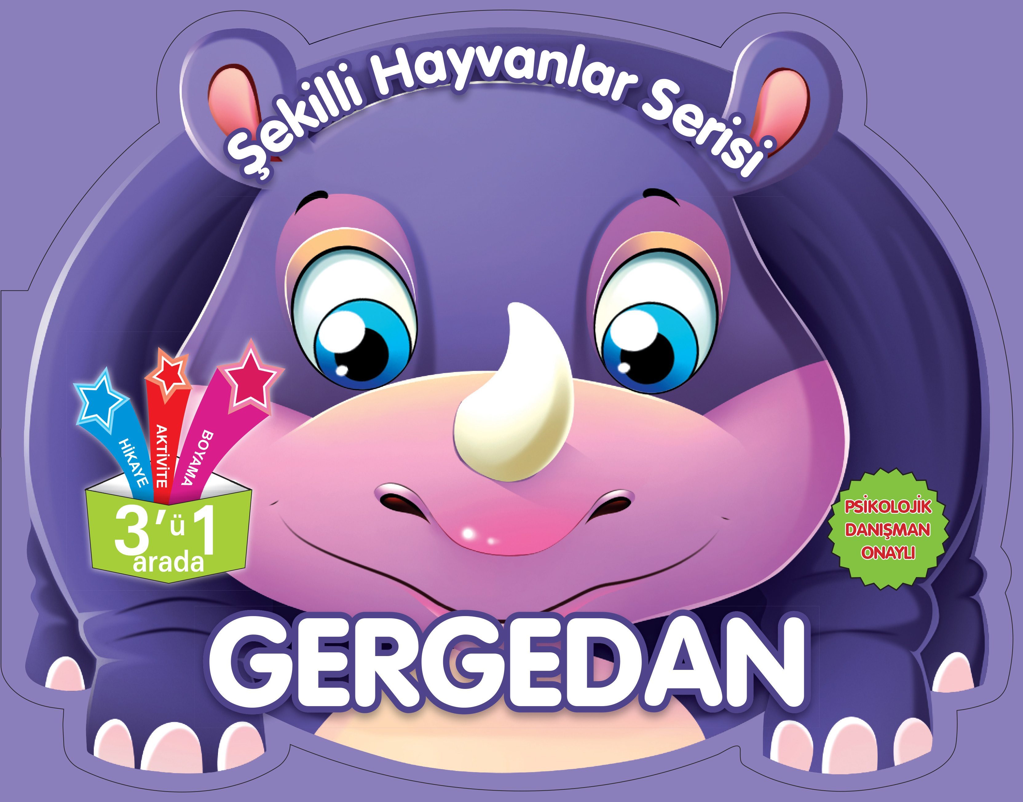 Şekilli Hayvanlar Serisi - Gergedan  (4022)