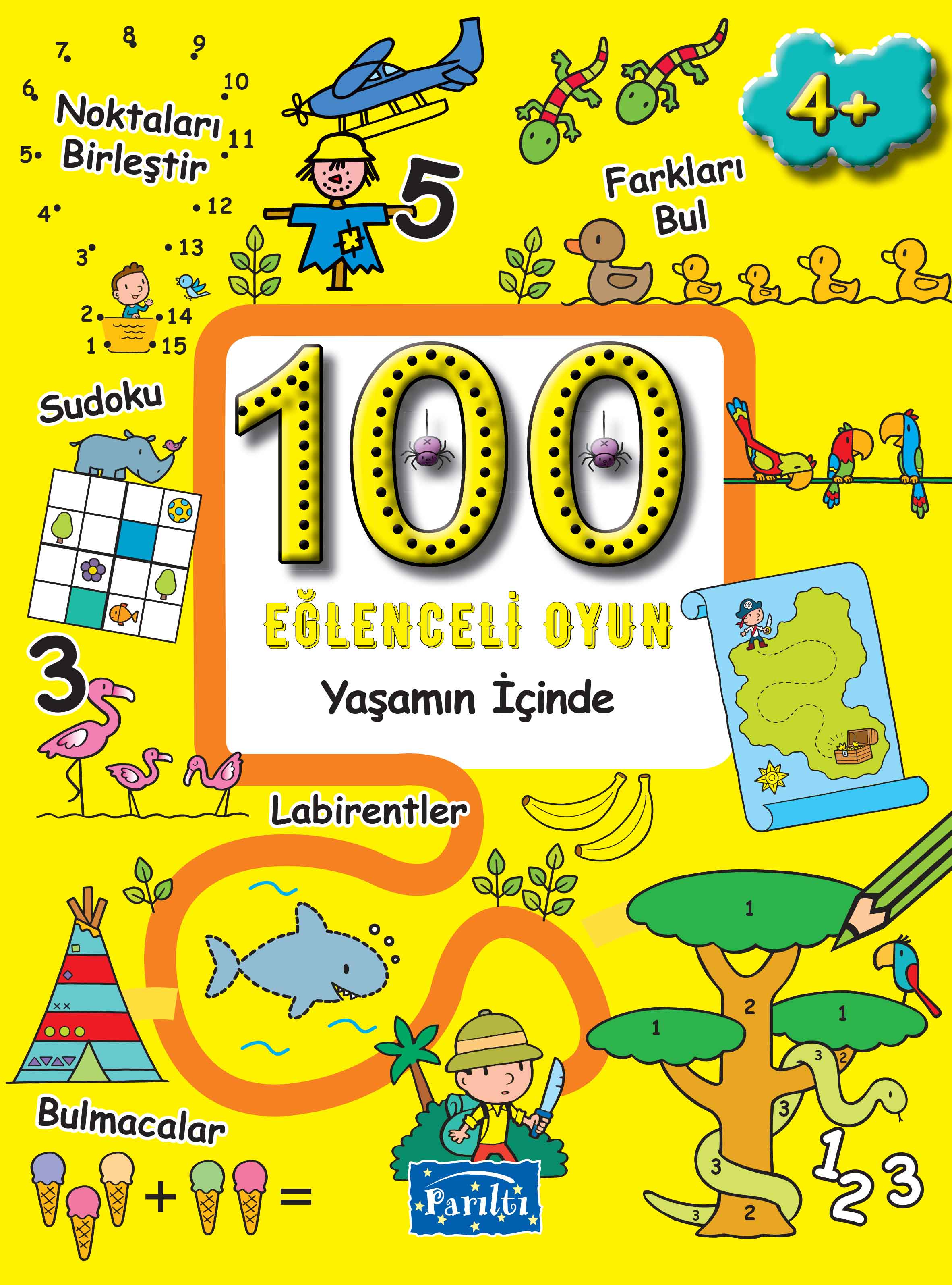 100 Eğlenceli Oyun - Yaşamın İçinde  (4022)