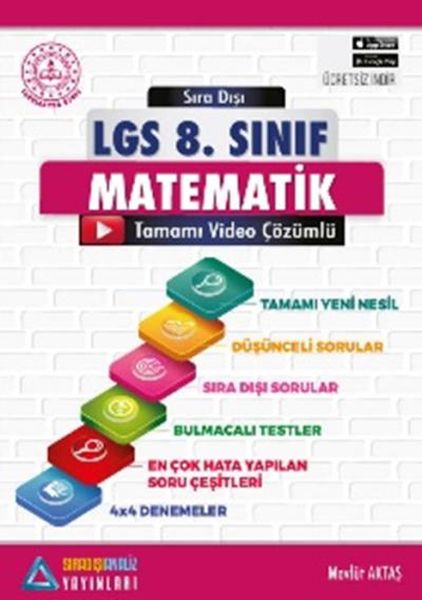 Sıradışı Analiz LGS 8. Sınıf Matematik Video Çözümlü Soru Bankası (Yeni)  (4022)