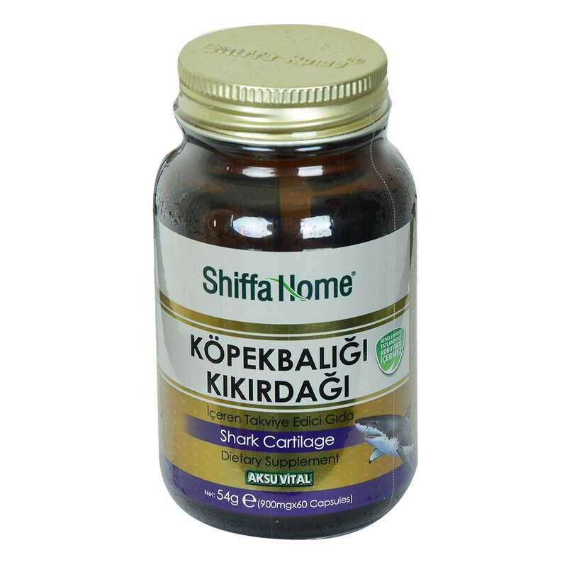 CLZ214 Shiffa Home Köpek Balığı Kıkırdağı Diyet Takviyesi 900 Mg x 60 Kapsül