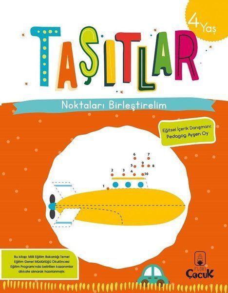 Noktaları Birleştirelim - Taşıtlar 4 Yaş  (4022)