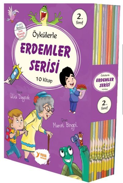 Öykülerle Erdemler Serisi 2. Sınıf 10 Kitap  (4022)