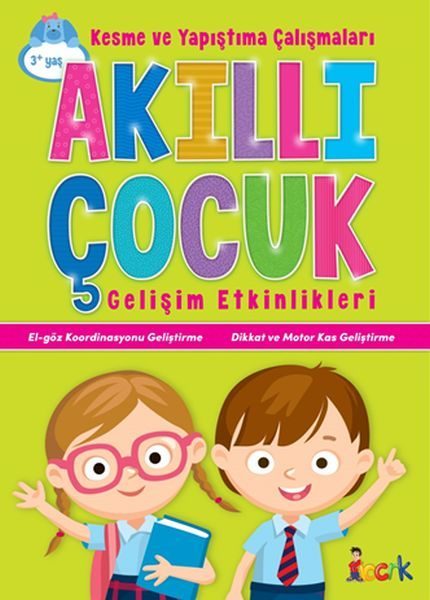 Kesme ve Yapıştırma Çalışmaları - Akıllı Çocuk  (4022)