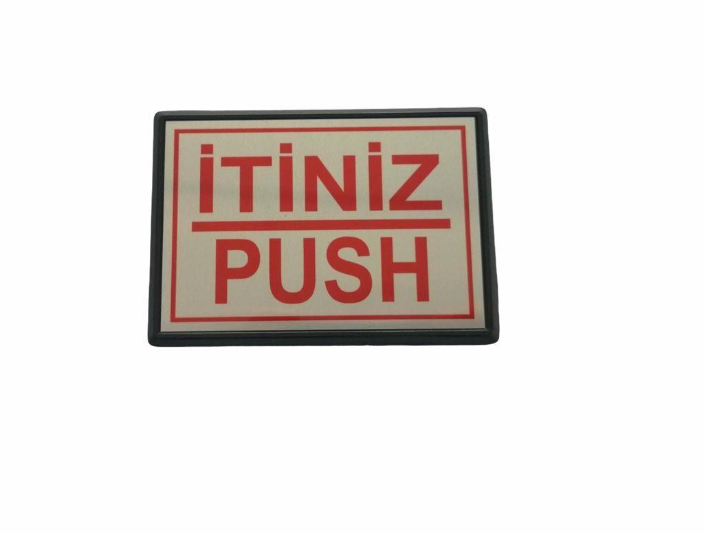 CLZ202 Cemax Yönlendirme Küçük İtiniz (Push) 10X7 cm