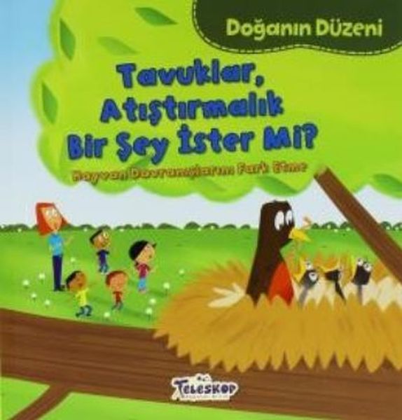 Doğanın Düzeni Tavuklar Atıştırmalık Bir Şey İster Mi  (4022)