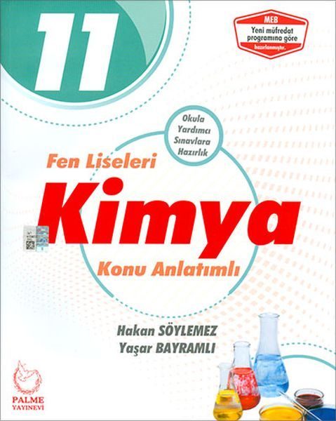 Palme 11.Sınıf Fen Liseleri Kimya Konu Anlatımlı (Yeni)  (4022)