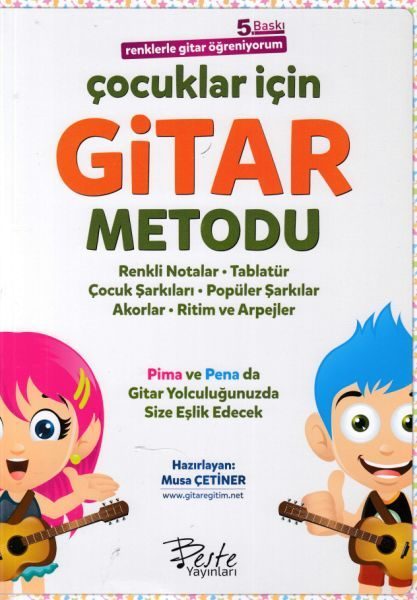 Çocuklar İçin Gitar Metodu - Renklerle Gitar Öğreniyorum  (4022)