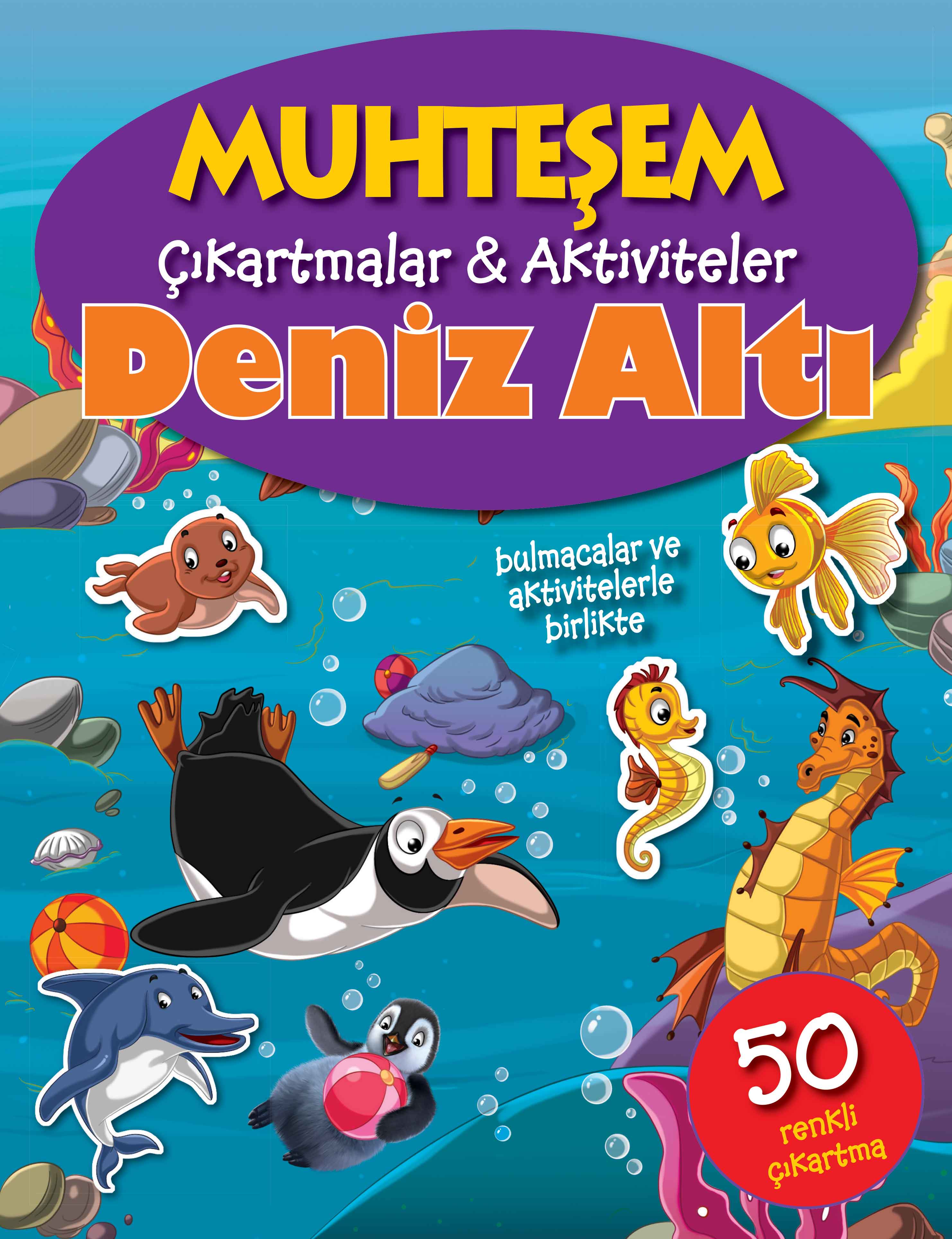 Muhteşem Çıkartmalar ve Aktiviteler - Deniz Altı  (4022)