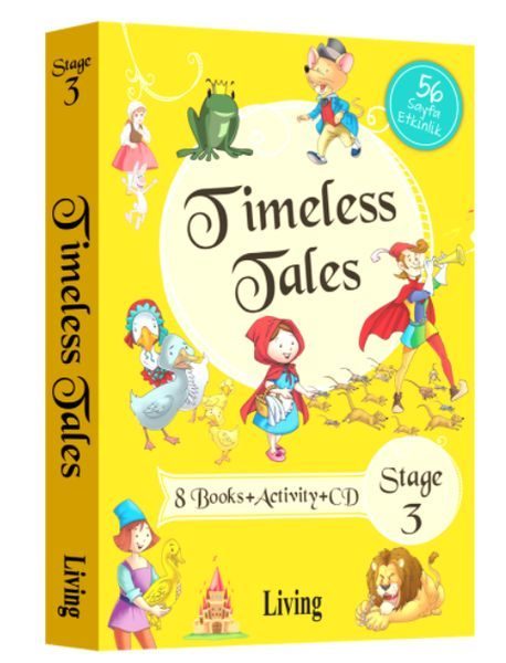 Timeless Tales Stage 3 (8 Books+Activity+Cd)  (4022)