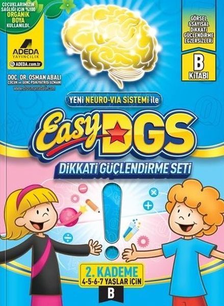 EASY Dikkati Güçlendirme Seti 4-7 yaş B Kitapçığı  (4022)