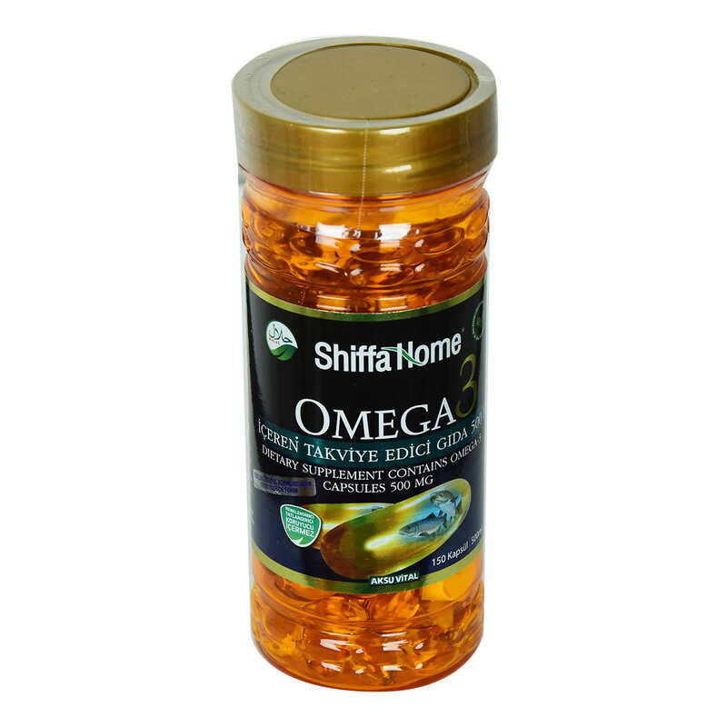 CLZ214 Shiffa Home Omega3 Yumuşak 500 Mg x 150 Kapsül