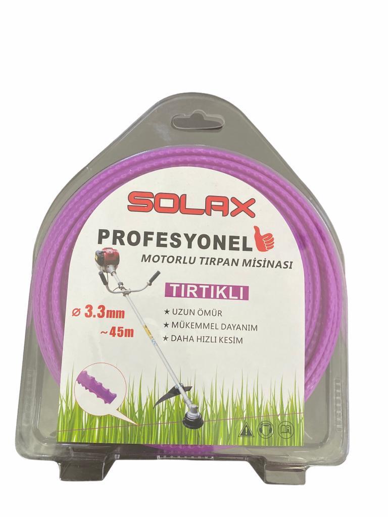 CLZ202 Solax Tırtıklı Tırpan Misinası 3,3 mm 45 Metre