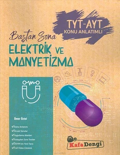 Kafa Dengi TYT-AYT Baştan Sona Elektrik ve Manyetizma Konu Anlatımlı  (4022)