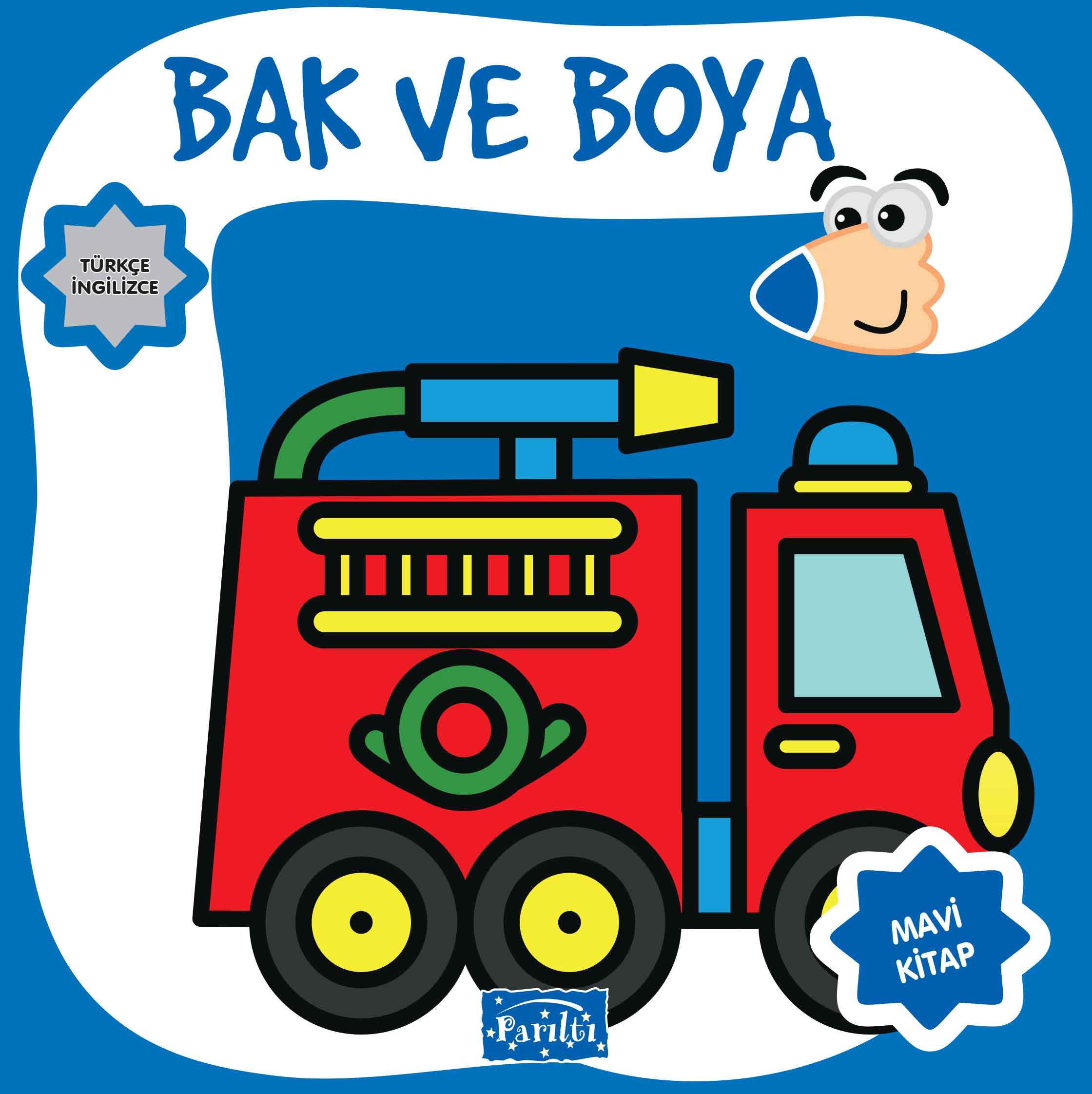 Bak ve Boya Mavi Kitap  (4022)