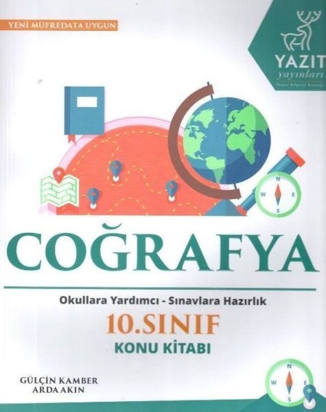 Yazıt 10. Sınıf Coğrafya Konu Anlatımlı  (4022)