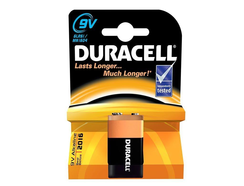 CLZ202 Duracell 9 Volt Alkalin Pil