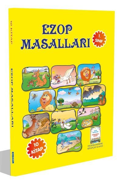 Ezop Masalları - 10 Kitap Takım  (4022)