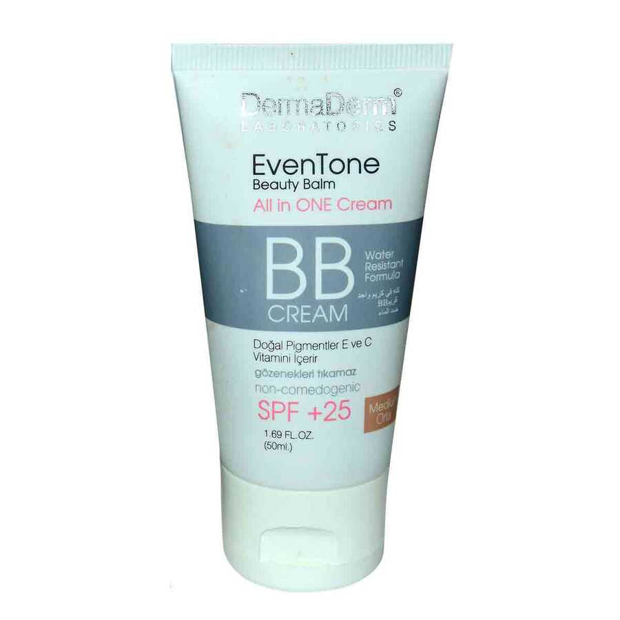 CLZ214 EvenTone BB Krem Orta Ton Vitaminli Spf+25 Güneş Koruma Bitki Özlü 50 ML