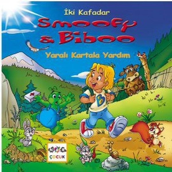 Yaralı Kartala Yardım / İki Kafadar Smoofy ve Biboo -6  (4022)