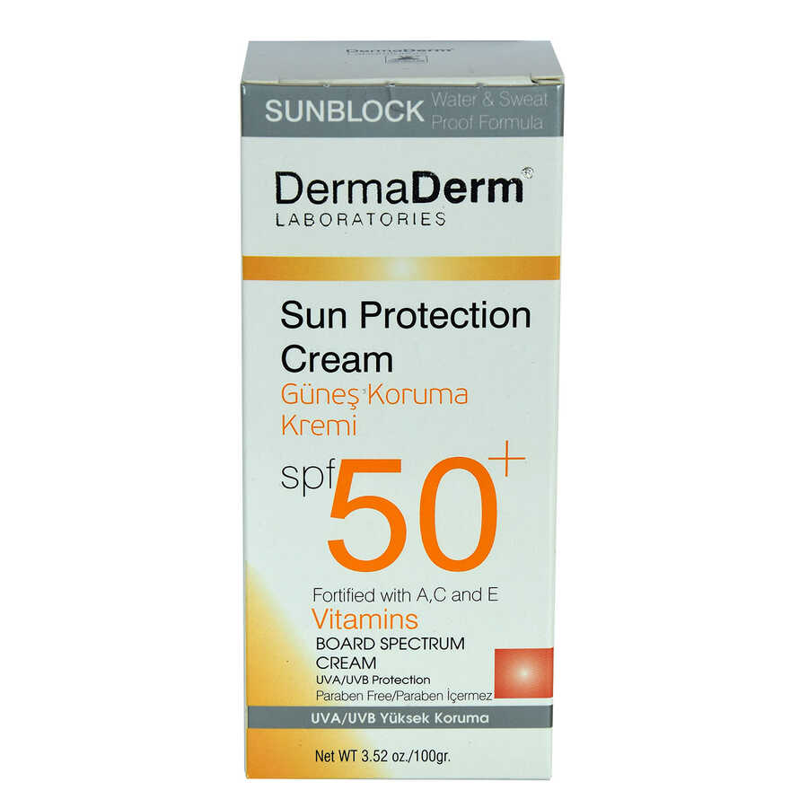 CLZ214 Güneş Koruma Kremi Spf 50+ Faktör Parabensiz UVA/UVB Yüksek Koruma 100 Gr