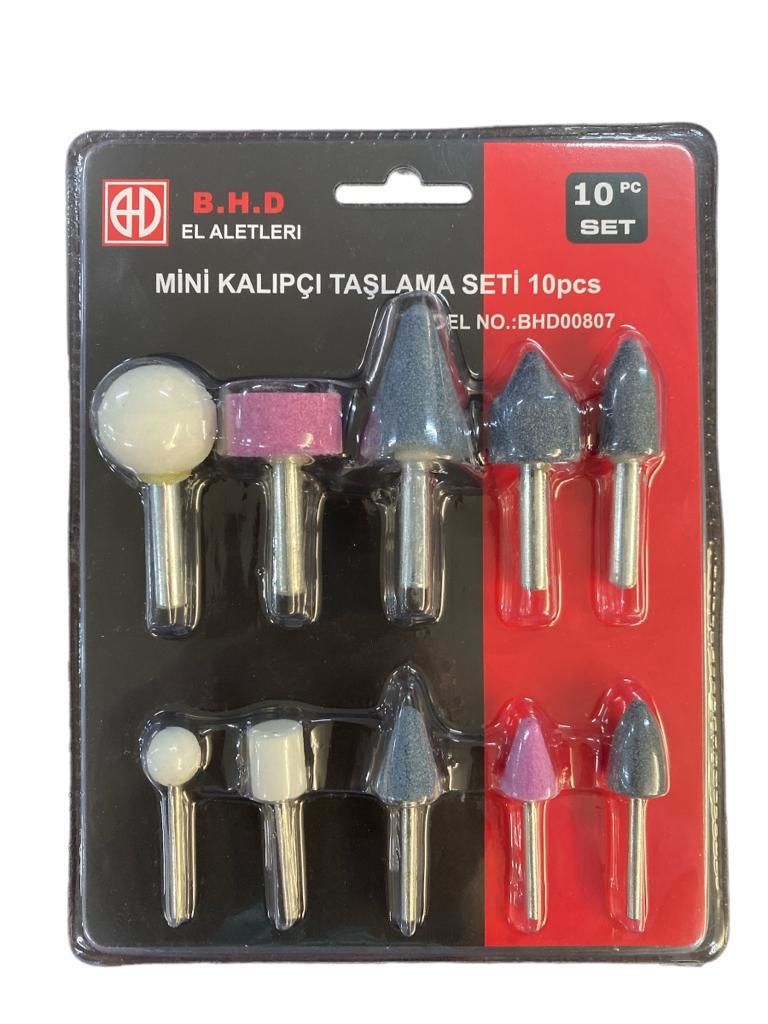 CLZ202 BHS 00807  Mini Taşlama Seti 10 Parça