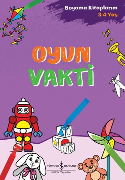 Oyun Vakti - Boyama Kitaplarım 3-4 Yaş  (4022)