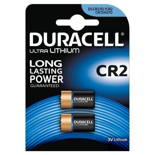 CLZ202 Duracell CR2 Ultura Photo 3V Lithium Pil