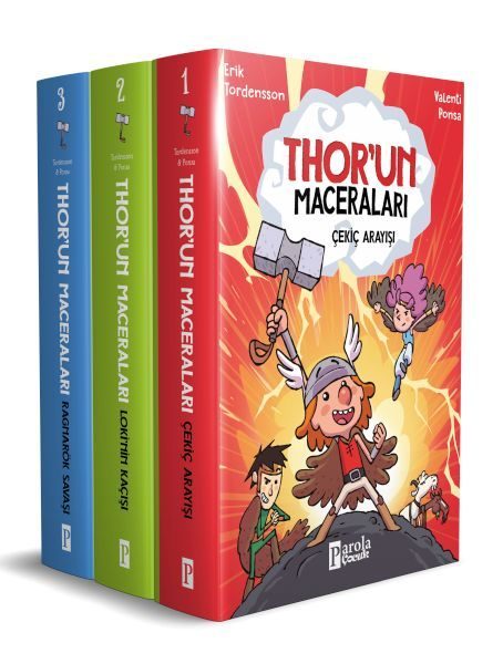 Thor'un Maceraları (3 Kitap)  (4022)