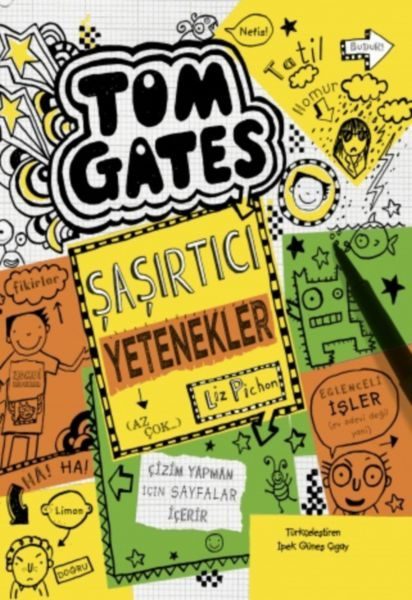 Tom Gates - 10 Şaşırtıcı Yetenekler (Az Çok) (Ciltli)  (4022)