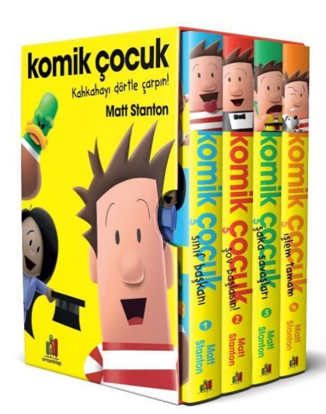 Komik Çocuk 4 Kitap Set  (4022)