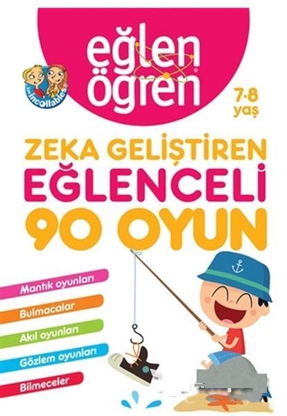 Eğlen Öğren Zeka Geliştiren Eğlenceli 90 Oyun  (4022)