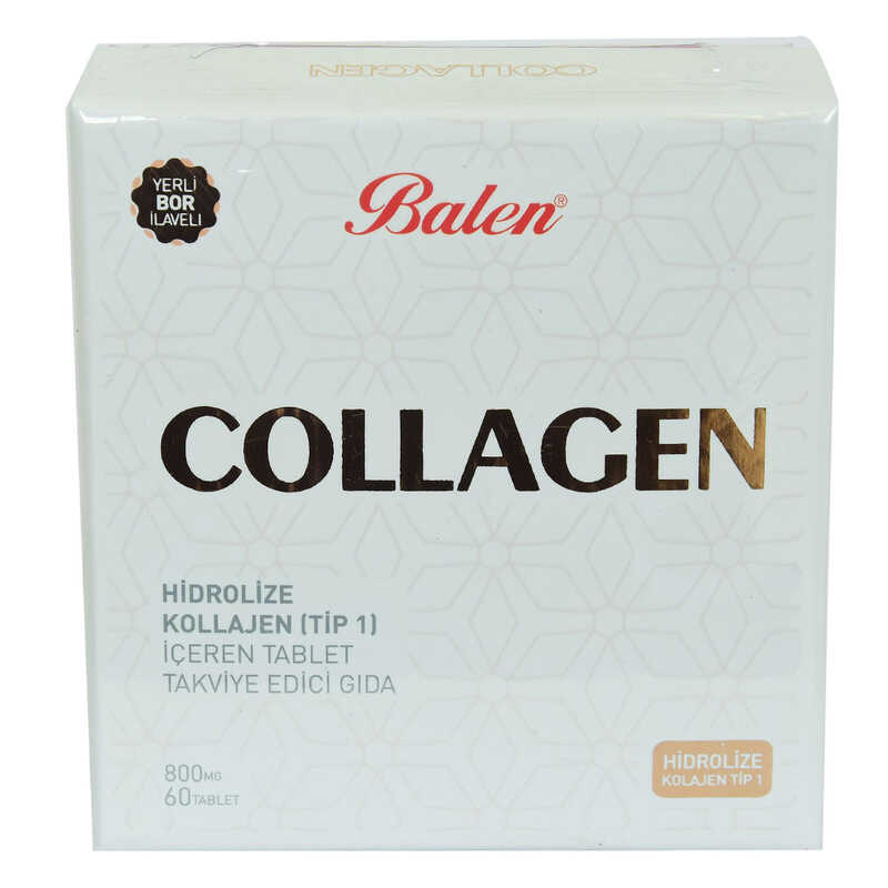 CLZ214 Collagen Hidrolize Kollajen Tip1 İçeren Tablet 800 Mg X 60 Tablet