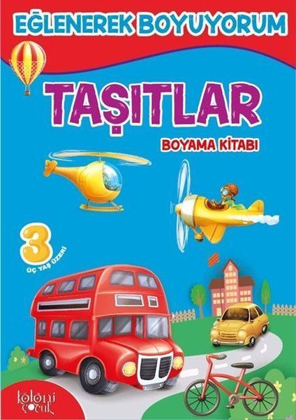 Taşıtlar Boyama Kitabım  (4022)