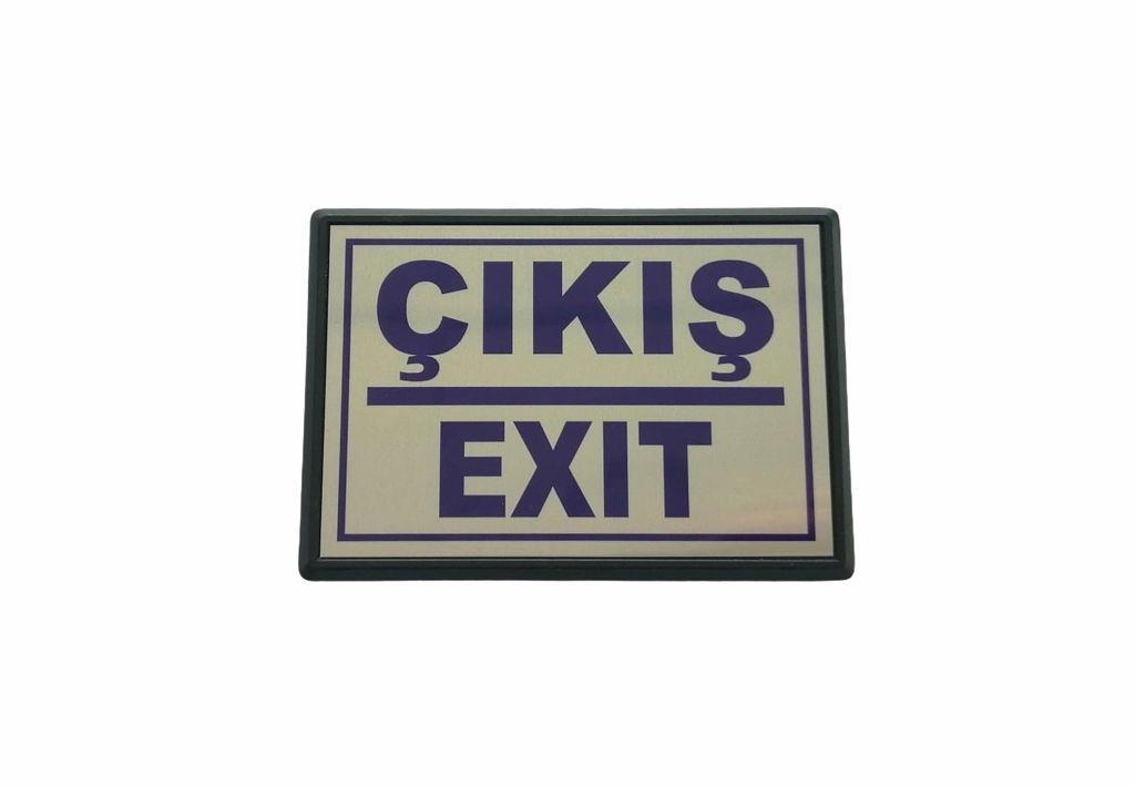 CLZ202 Cemax Yönlendirme Küçük Çıkış (Exit) 10X7 cm