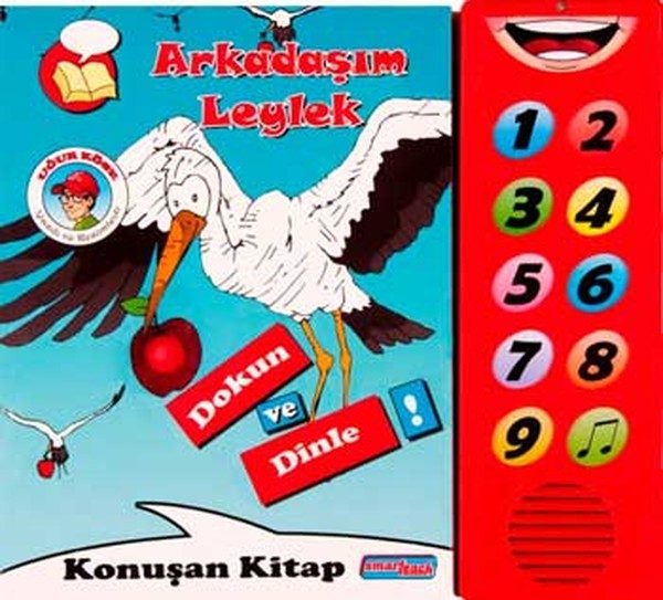 Arkadaşım Leylek  Dokun ve Dinle Konuşan Kitap  (4022)