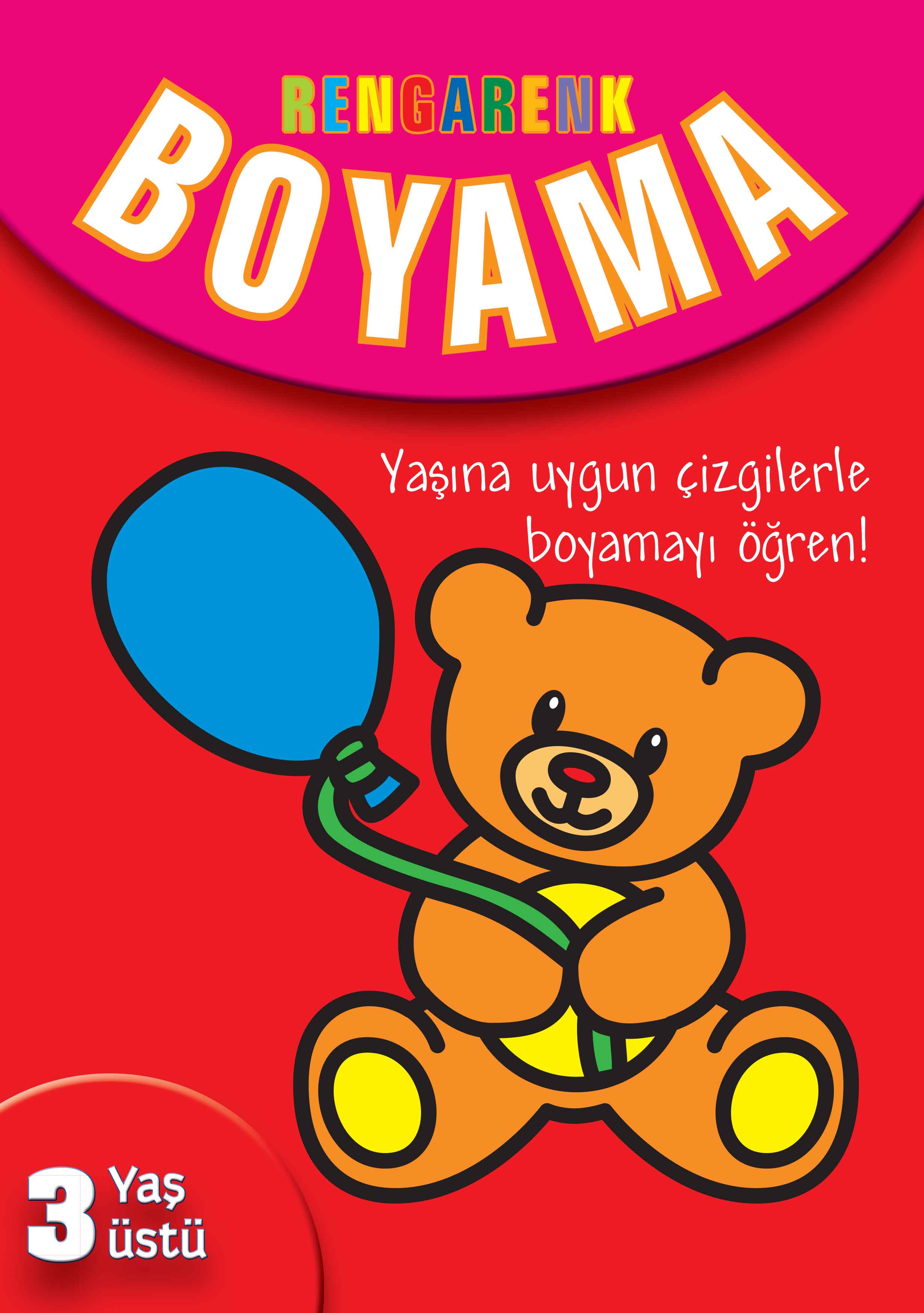 Rengarenk Boyama (3 Yaş Üstü)  (4022)