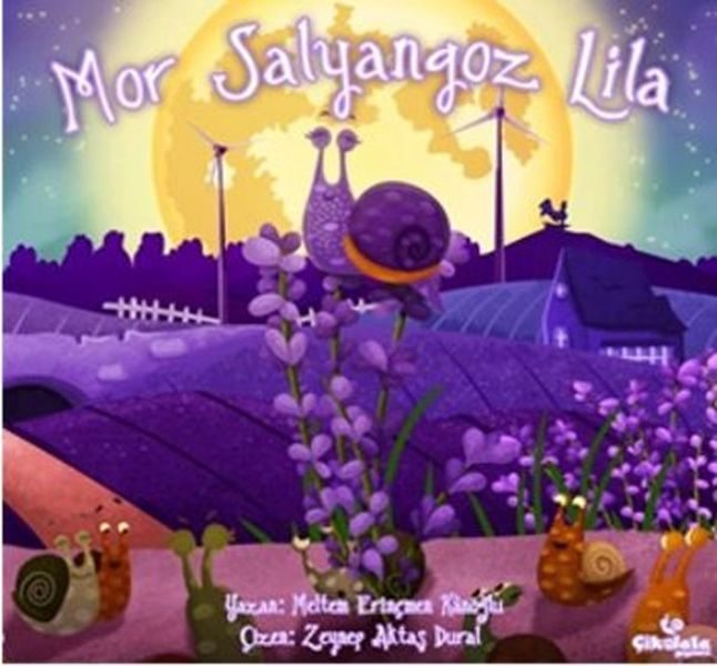 Mor Salyangoz Lila  (4022)