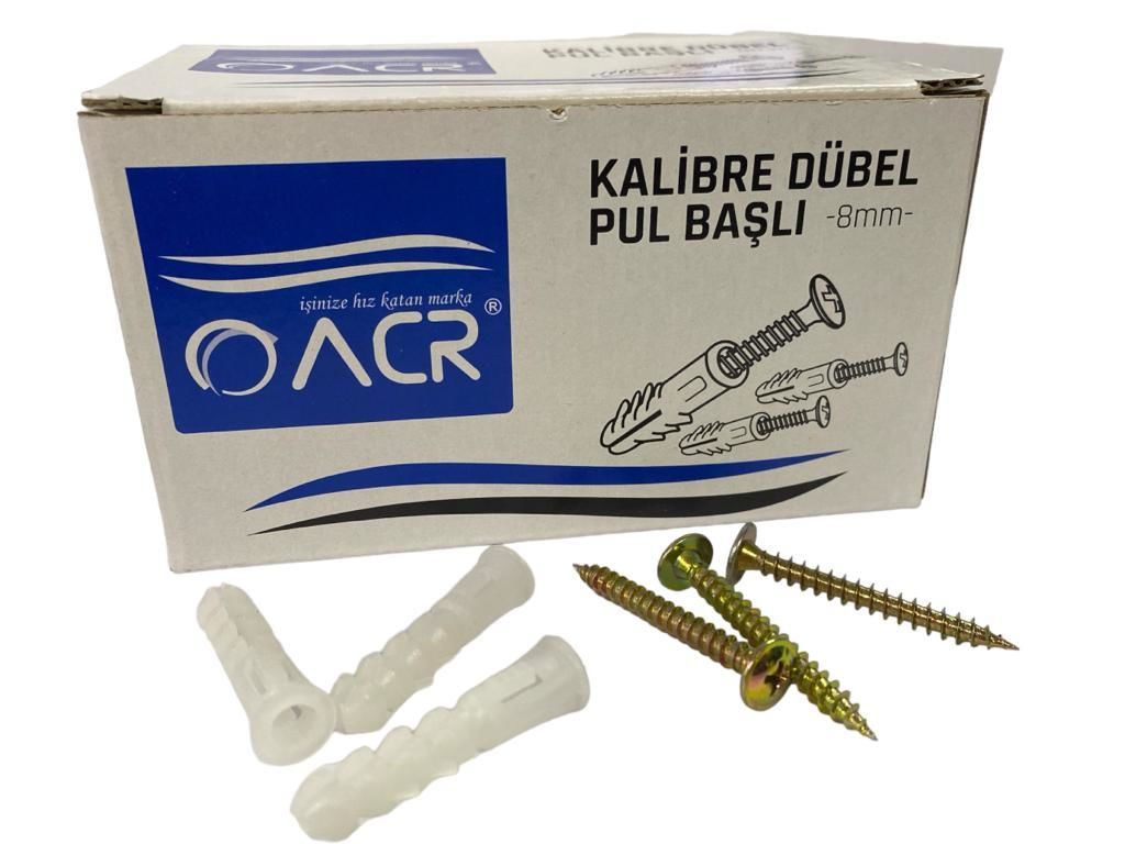 CLZ202 ACR 8 mm Kalibre Dubel 100 Adet