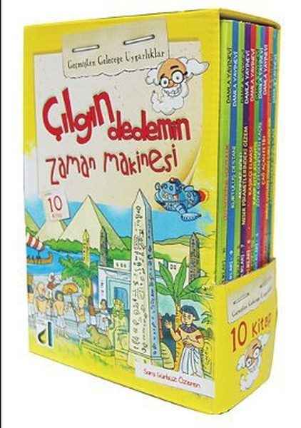 Çılgın Dedemin Zaman Makinesi - Uygarlıklar (10 Kitap Takım)  (4022)