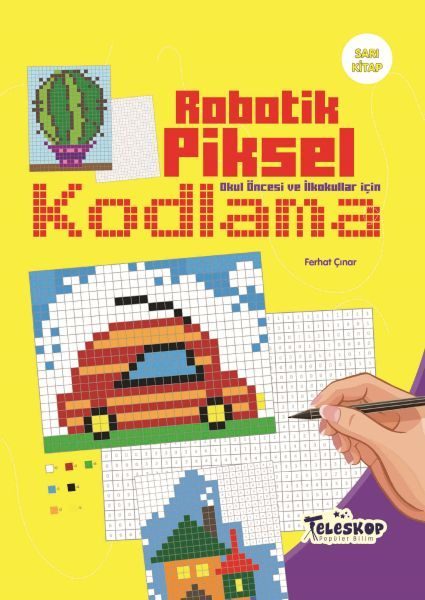 Robotik Piksel Kodlama Sarı Kitap  (4022)