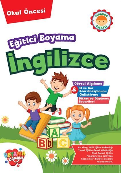 Eğitici Boyama - İngilizce  (4022)