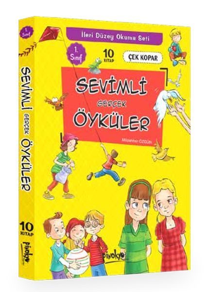 1. Sınıf Sevimli Gerçek Öyküler - 10 Kitap Takım  (4022)