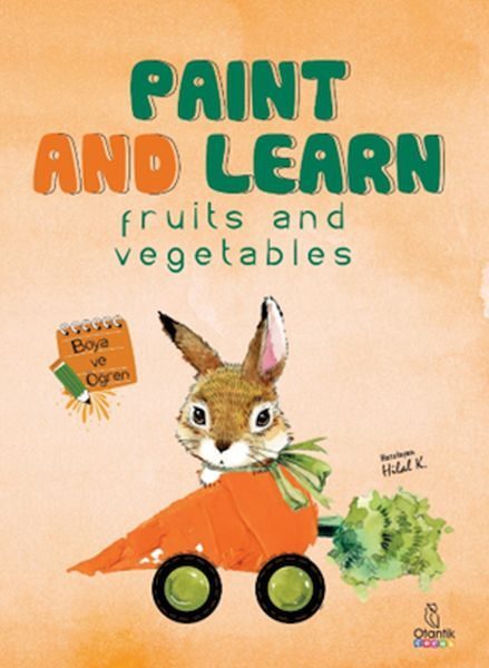 Paint and Learn Fruits and Vegetables  (4022)