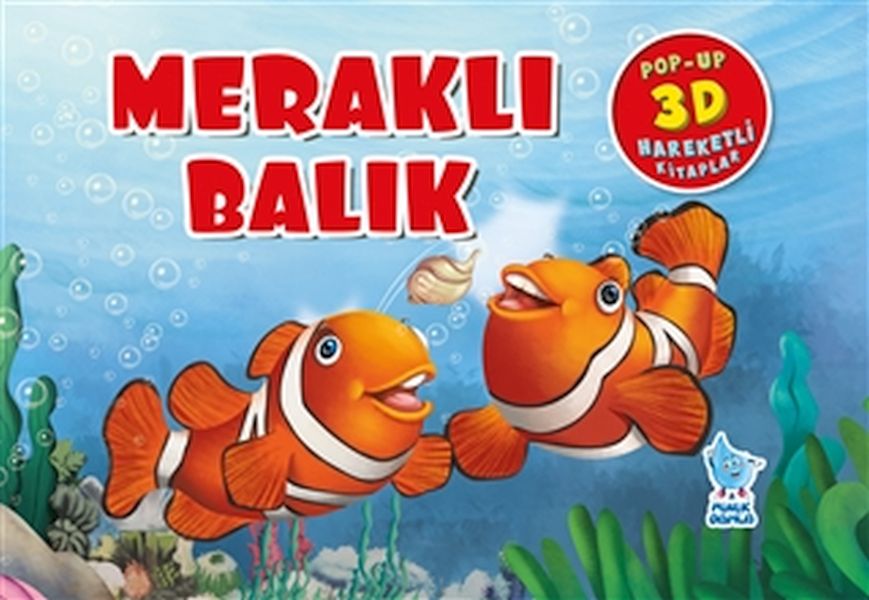 Meraklı Balık (Pop-Up 3D Hareketli Kitaplar)  (4022)