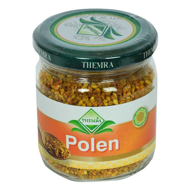 CLZ214 Polen Arı Poleni Doğal Cam Kavanoz 120 Gr