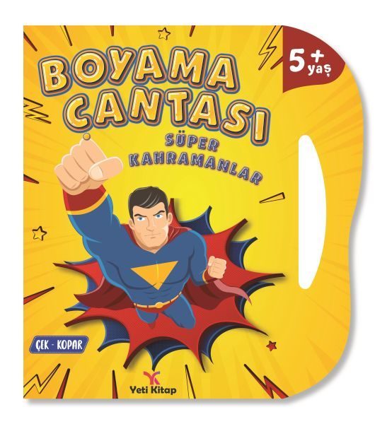 Boyama Çantası Süper Kahramanlar  (4022)